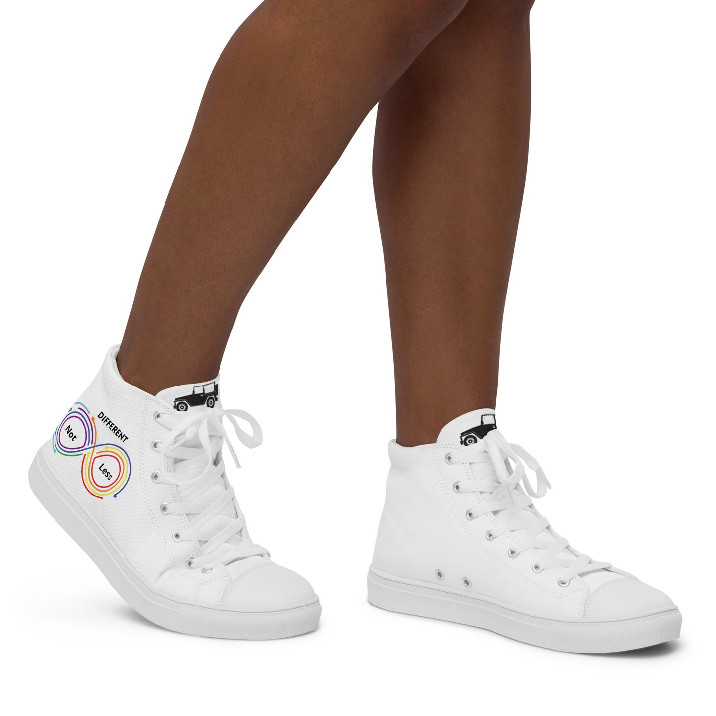Women’s high top canvas shoes